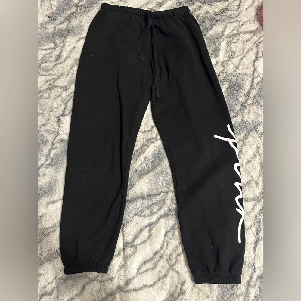 PINK VICTORIA SECRET Kids Black Joggers
